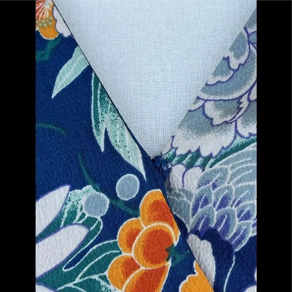 Highline Collective Asian Floral Kimono dress m - Picture 5 of 12